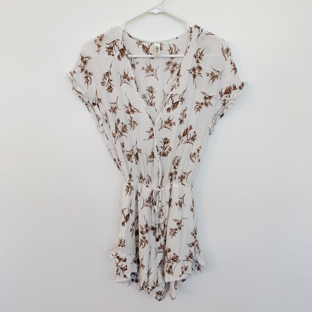 Mahina Light Floral Romper